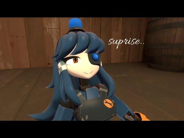 Blu Mimi Sentry Has A Suprise.. (Gmod Animation)