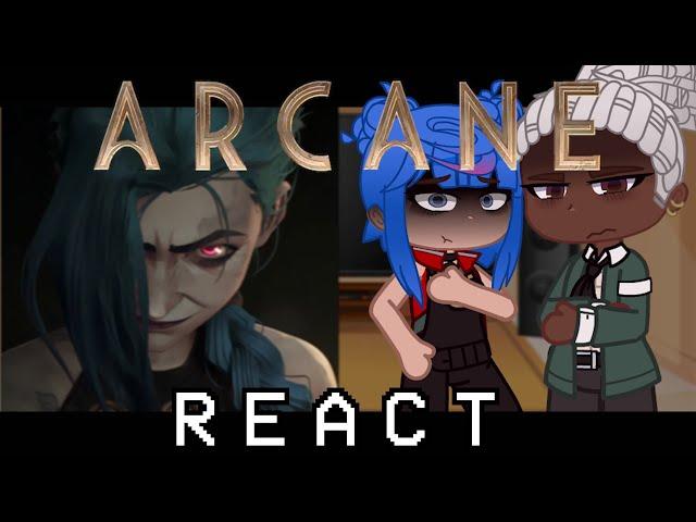 Parallel Arcane Universe Reacts To The Original One | Part 1 | Gacha Club | Arcane | BuckeryYes