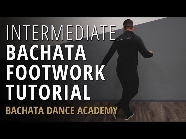 Intermediate Bachata Footwork Tutorial - Demetrio Rosario - Bachata Dance Academy