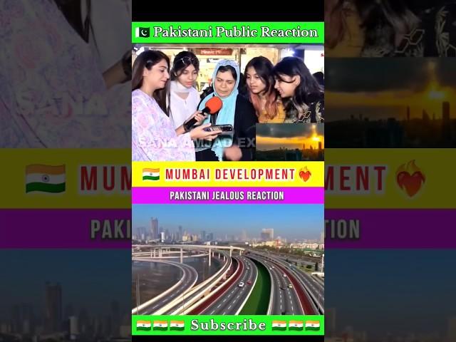 MUMBAI DEVELOPMENT REACTION! Pakistani girls SHOCKED #shorts