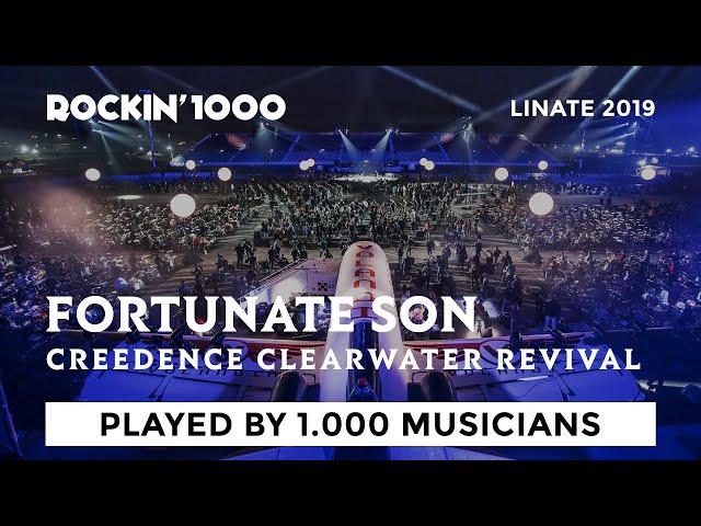 Fortunate Son - Creedence Clearwater Revival, played by 1.000 musicians | Rockin'1000