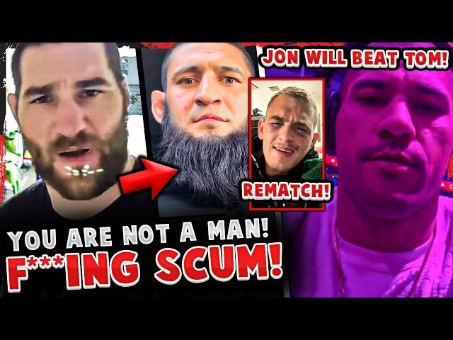 Sean Strickland GOES BALLISTIC on Khamzat Chimaev! Alex Pereira says Jon Jones BEATS Tom Aspinall!