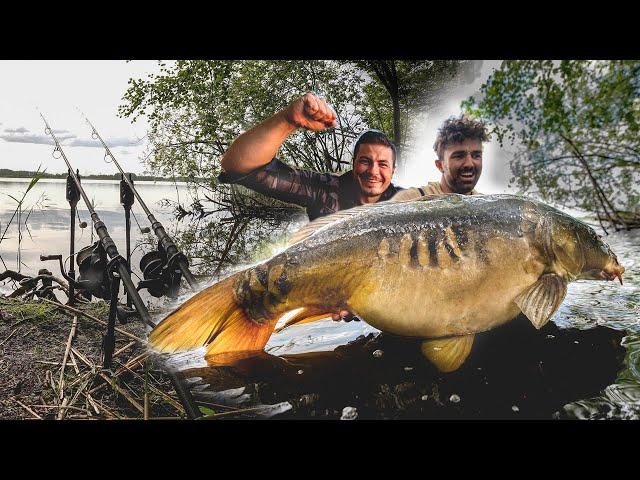 Karpfenangeln am XXL Natursee I feat. Joshinator