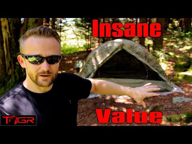 The Value of this Tent is Insane - Best Military Tactical Tent - LiteFighter 1 Tent Review