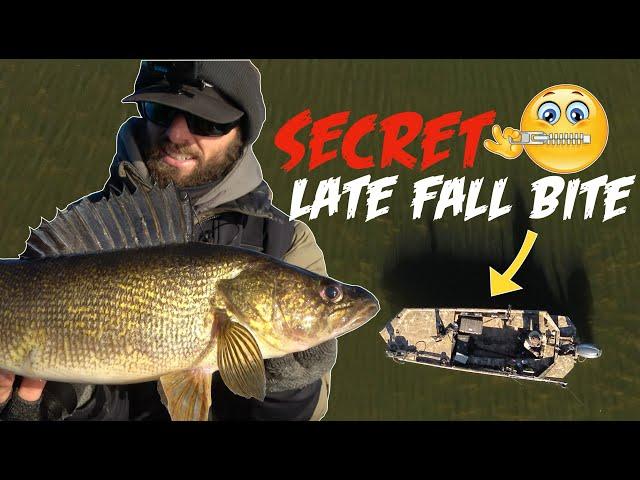 How to Find the SECRET Fall Walleye BITE!