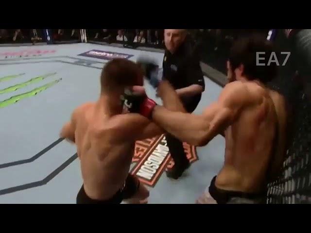 Заруба в бою Забит Магомедшарипов-Кайл Бочняк | UFC 223