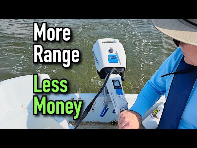 Trying a CHEAPER battery for ePropulsion electric outboard motor