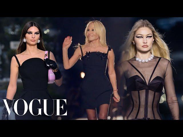 Inside Donatella Versace's Hollywood Runway Show | Vogue