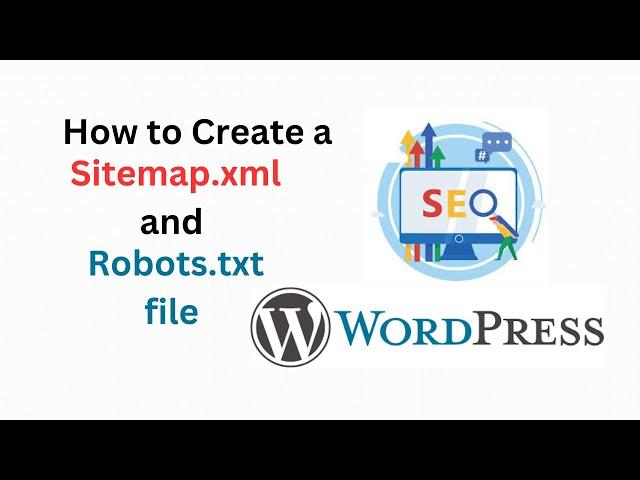 How to Create Sitemap and Robots file (Technical SEO)? | #seo #wordpress