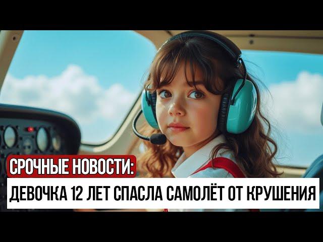 12-Летняя Девочка Спасла Самолёт От Крушения, А Через 24 Часа Получила Шокирующее  Приглашение