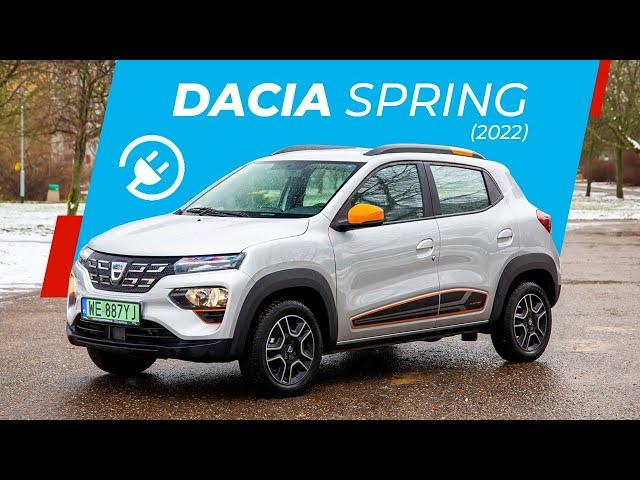 Dacia Spring - Najtańszy elektryk w Polsce | Test OTOMOTO TV