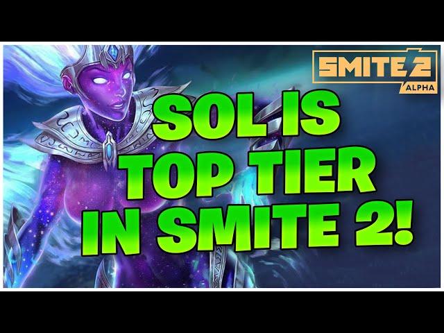 SOL IS TOP TIER IN SMITE 2!