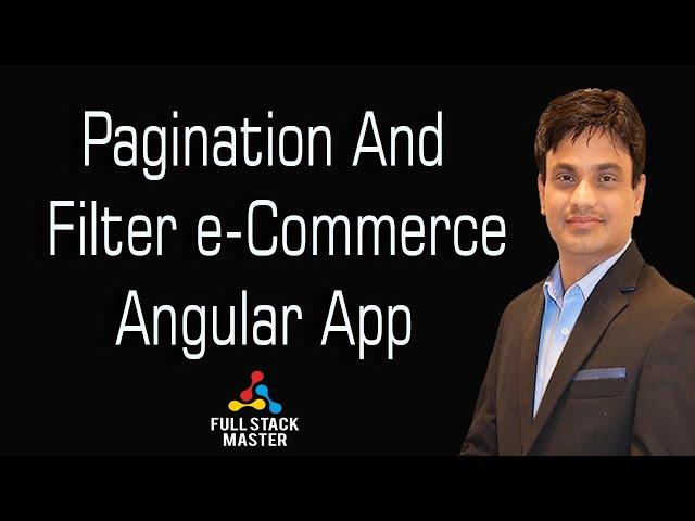 Pagination And Filter e-Commerce Angular App | mat-table