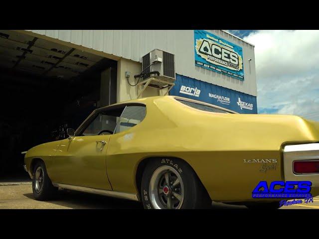 SLP Mufflers installed on a 1970 Pontiac LeMans Sport!