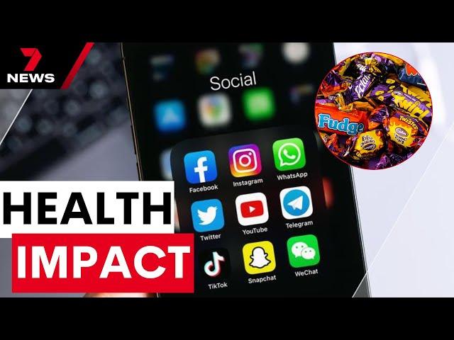 Queensland research reveals unhealthy link between kids’ social media and poor diet | 7NEWS