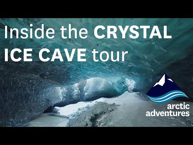 Inside the Crystal Ice Cave Tour