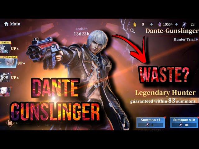 Devil May Cry: Peak of Combat| Summoning - Dante Gunslinger #dmcpoc