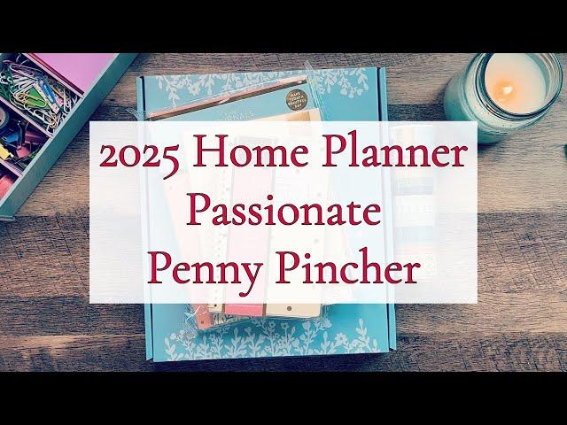 ***NEW 2025 PASSIONATE PENNY PINCHER HOME PLANNER REVIEW & WALKTHROUGH