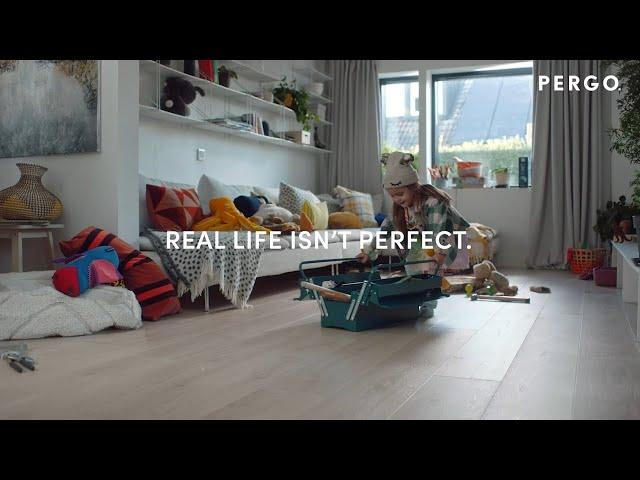 Pergo laminate flooring: high resistance to scratches and wear