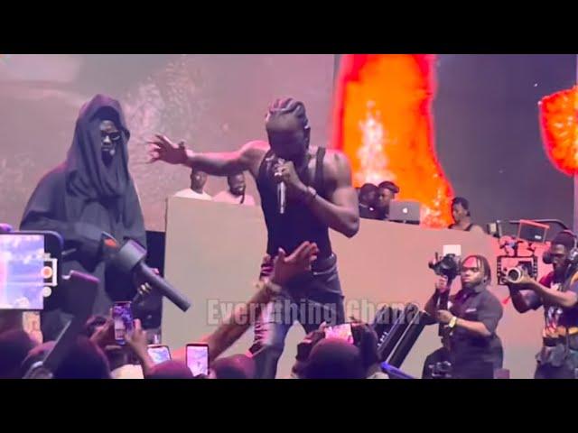 Black Sherif Full Energetic Performance @ Tidal Rave 2024 || KK Does It In Style