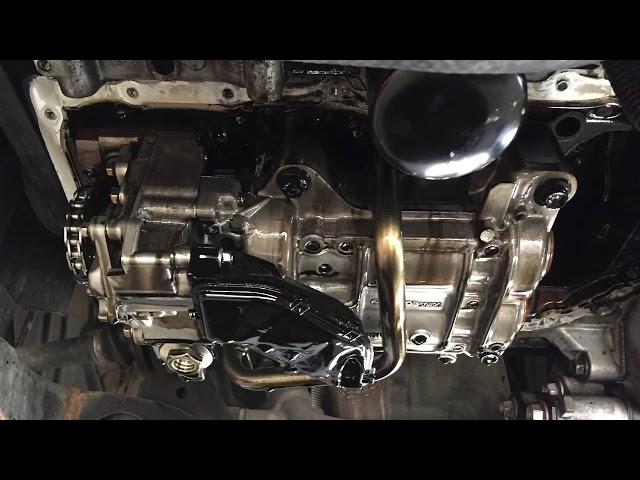 Mazda engine failure caused by oil pump strainer & replacement