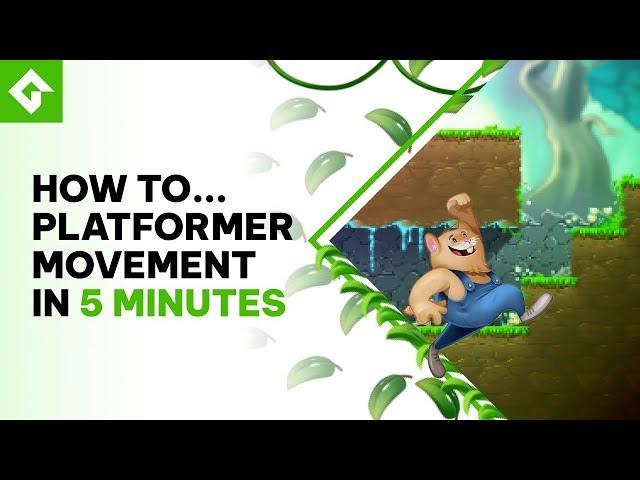 How To Make Platformer Movement in 5 Minutes