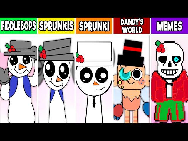 Every Incredibox Monster Voice From Incredibox FIDDLEBOPS! All New Mod Versions