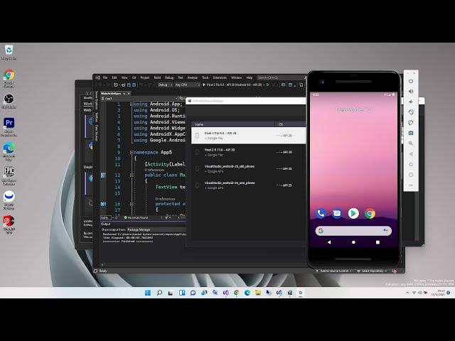 Android Emulator for Visual Studio 2022 (Getting Started)