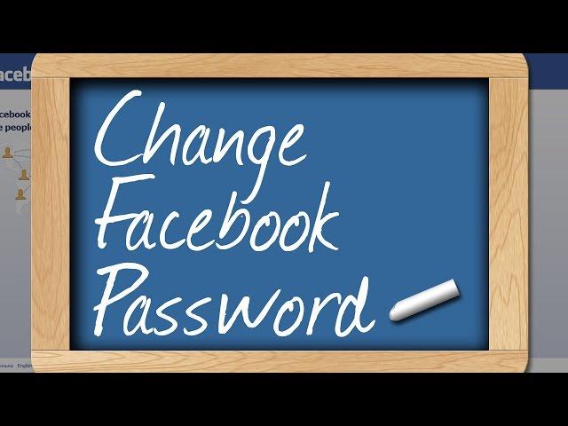 How To Change Password On Facebook - Facebook Guide