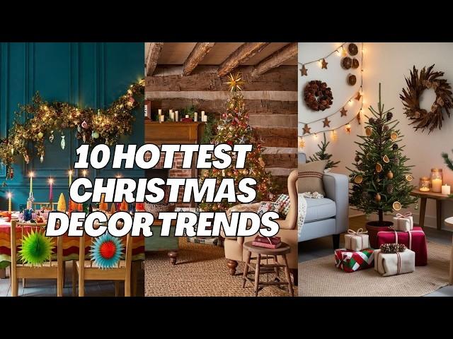 10 Hottest Christmas Decor Trends. Latest Christmas Decoration Ideas for Home.