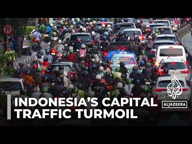 Indonesia's capital expands public transport network to fight traffic turmoil