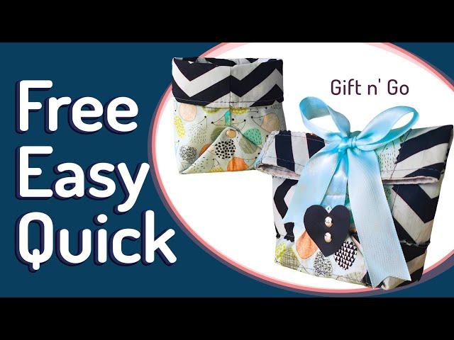 Quick & Easy Gift n Go Bag Tutorial – Perfect for Last-Minute Gifts!"