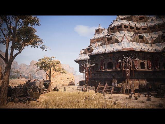 How To Build A Desert Base [ timelapse ] - Conan Exiles Age Of Sorcery