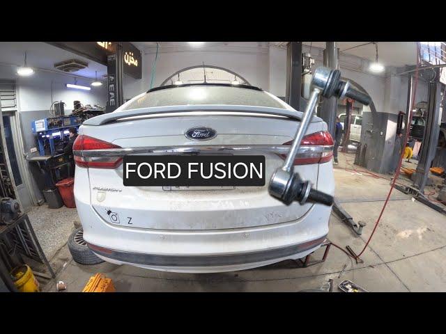 замена стойки заднего стабилизатора ... ford fusion 2013-2020 (крутящий момент) 2-го поколения