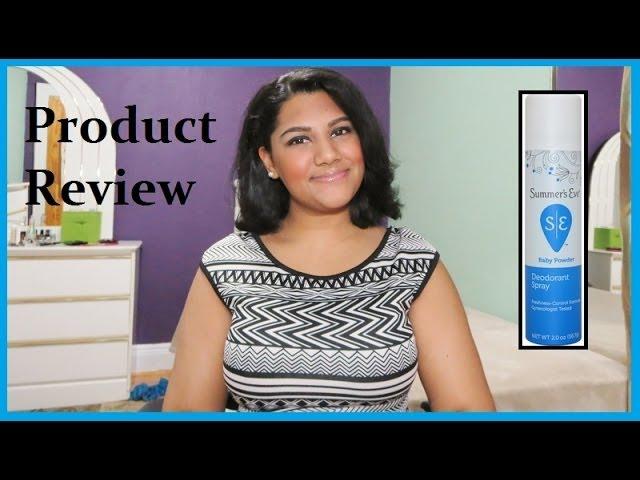 Feminine Hygiene Staying Clean Smelling Good | Summer's Eve Feminine Deodorant Spray Review