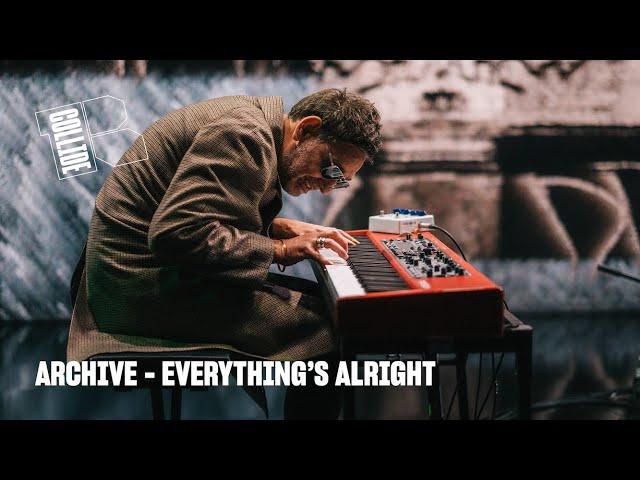 Archive – Everything’s Alright | Live for REEPERBAHN FESTIVAL COLLIDE | Visual Art by Timo Kreitz