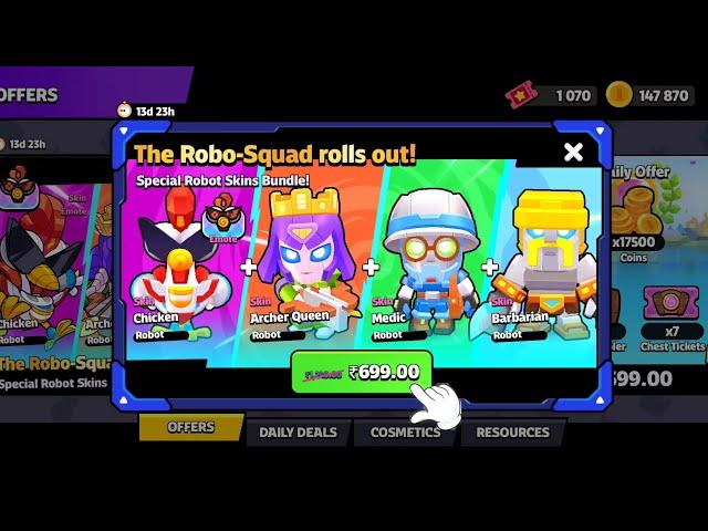 I WANT ROBOT SKIN BUNDLE | SQUAD BUSTERS X TRANSFORMERS