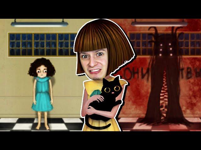 ЭТА ДЕВОЧКА МОЖЕТ ПОПАДАТЬ В ТЁМНЫЙ ПРОКЛЯТЫЙ МИР!! (Fran Bow)