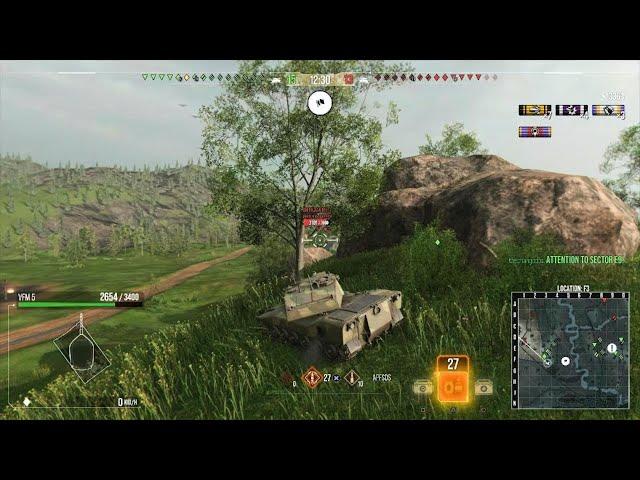 World of Tanks console MarderA3 15,5 comb. DMG Ace Tanker