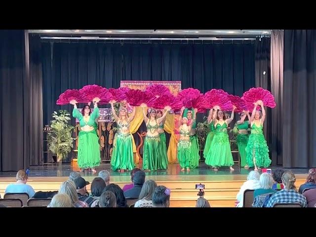 Samruna Peony Fan dance