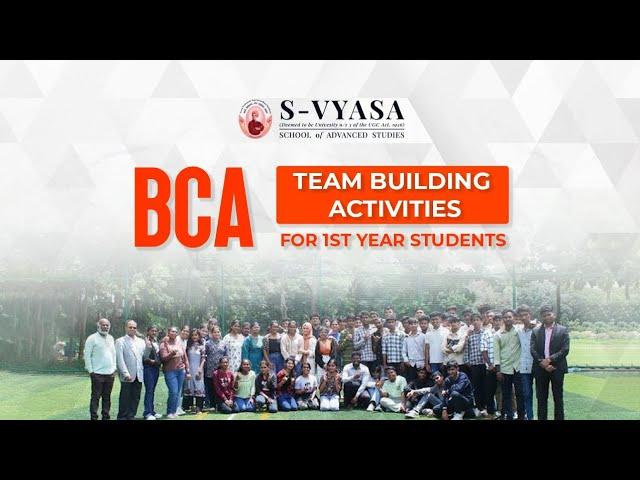 Team Building Activities for BCA Students at S-VYASA | Learntech Edu Solutions Pvt. Ltd.