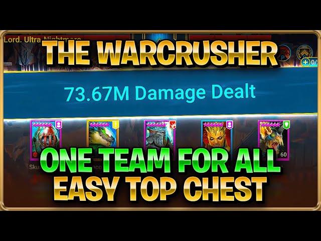 NEW UNKILLABLE WARCASTER RENEGADE & SKULLCRUSHER  THE WARCRUSHER Clan Boss GUIDE RAID SHADOW LEGENDS