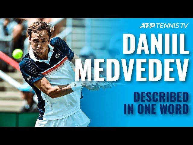 ATP Tennis Stars Describe Daniil Medvedev in One Word!