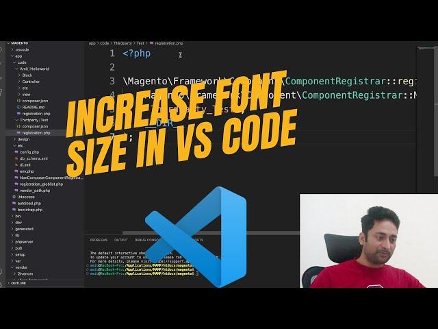 How to Change Font Size in Visual Studio Code - Customize Menu Bar, Code Editor, and Terminal