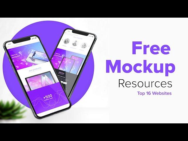 Free Mockup websites top 16 websites