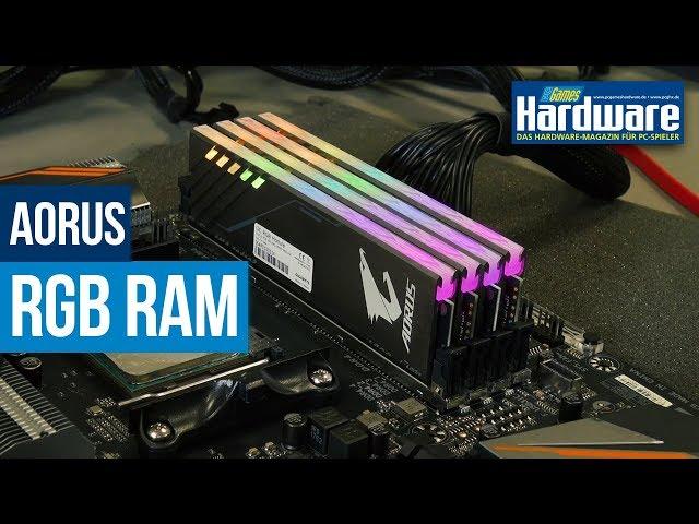 Aorus RGB Memory | Erster RAM von Gigabyte mit Garantie für Samsung-B-Die-Chips