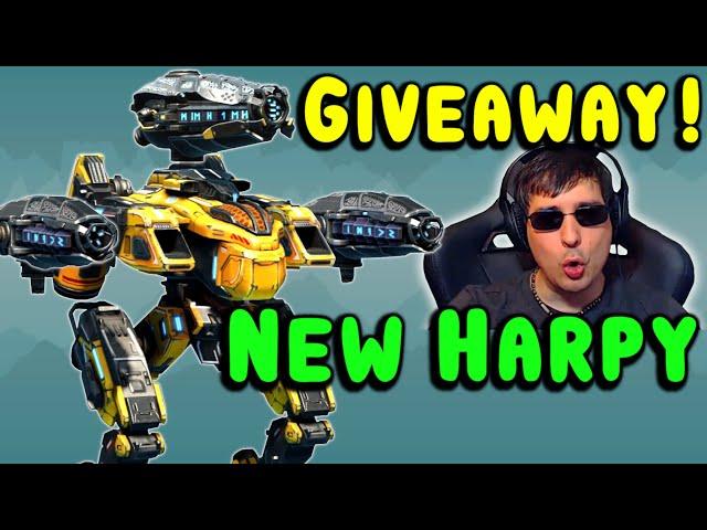 HARPY Christmas Giveaway! 200x New 7.7.7 War Robots Gameplay WR