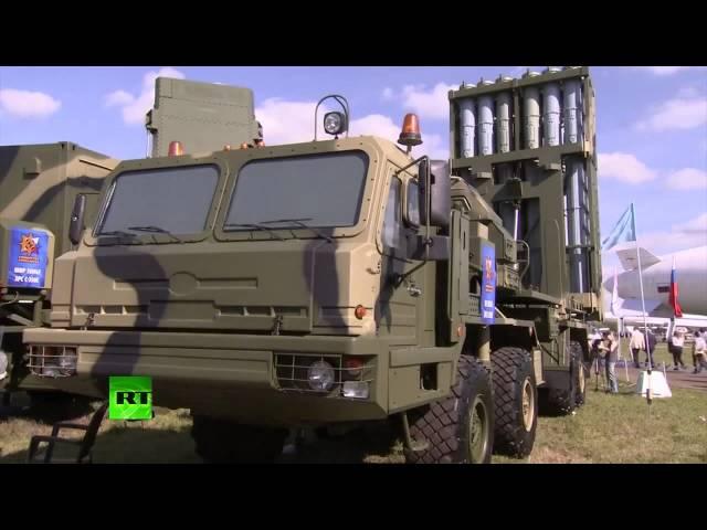 Almaz-Antey Unveils S-350E Vityaz Air Defense System