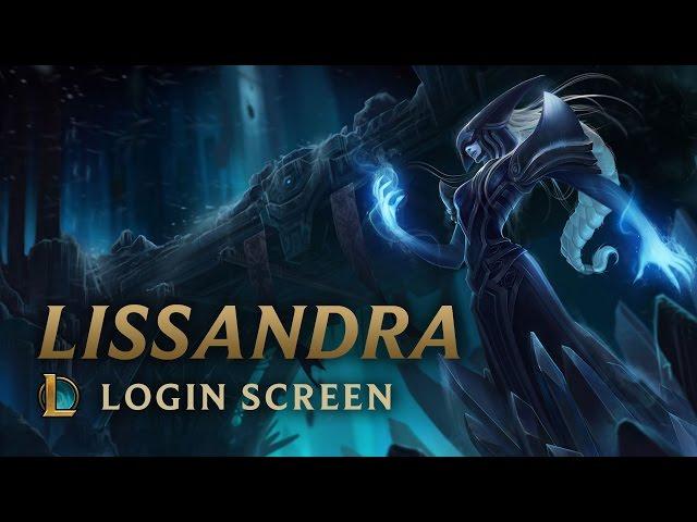 Lissandra, the Ice Witch | Login Screen - League of Legends