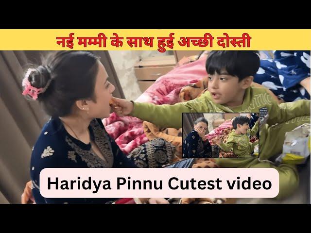 Hariday cutest moment with his mom | paras thakral vlog | pinnu